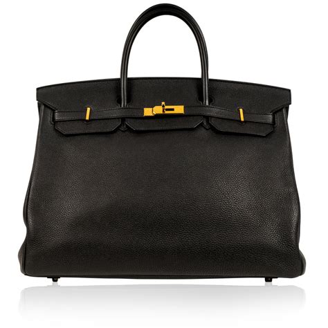 togo birkin 40 black.